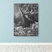 南極で出荷 キャンバスプリント (インサイチュ (ウッドフロア))