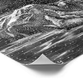 南極で出荷 ポスター (角)