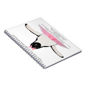 南極とバックに愛してる!リングノート ノートブック (右側)