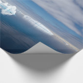 南極に浮かぶ氷 ラッピングペーパー (コーナー)