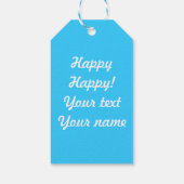 南極のペンギン ギフトタグ (裏面)