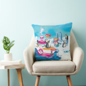 南極のペンギン クッション (椅子)