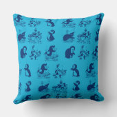 南極のペンギン クッション (裏面)