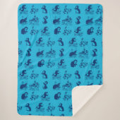 南極のペンギン シェルパブランケット (正面)