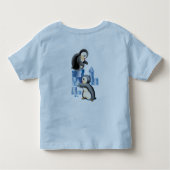 南極のペンギン トドラーTシャツ (裏面)