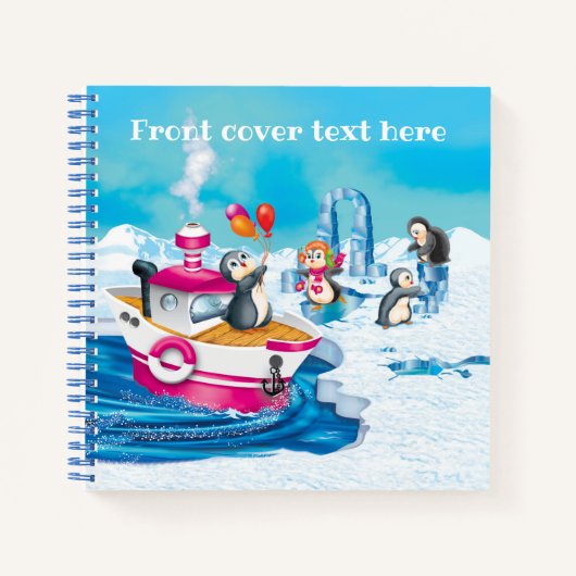 南極のペンギン ノートブック (正面)