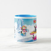 南極のペンギン マグカップ (中央)