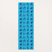 南極のペンギン ヨガマット (裏面)