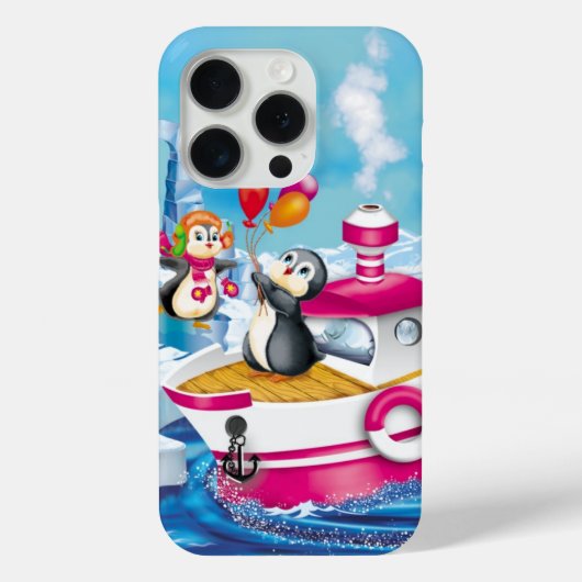 南極のペンギン Case-Mate iPhoneケース (裏面)