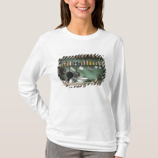 南極のポートロックロイ基地 Tシャツ (正面)