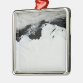 南極のメアリ女王の海岸 メタルオーナメント (左)
