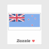 南極のロス依存性地域旗 シール (シート)