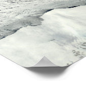 南極の初期春 ポスター (角)