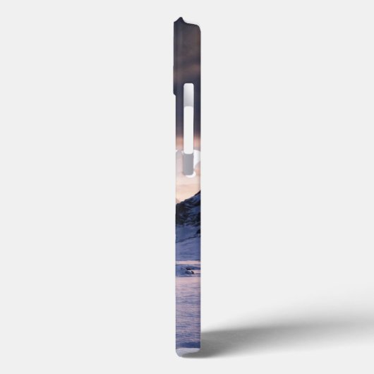 南極の孤独: ペンギンの"なぜ?"クエストアート Case-Mate iPhoneケース (裏面 / 左)
