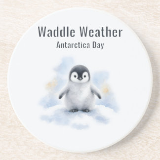 南極の日+ふらふら天気 コースター