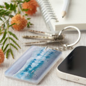 南極の氷 キーホルダー (正面右)