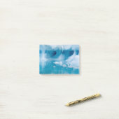 南極の氷 ポストイット (デスク上)