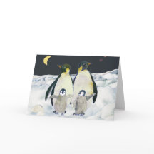 南極の皇帝ペンギン