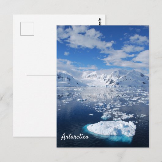 南極はがき ポストカード (正面/裏面)