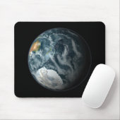 南極を強調する地球の全景 マウスパッド (マウス)