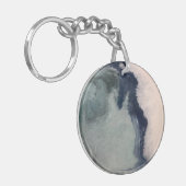 南極アートキーリング キーホルダー (正面左)