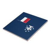 南極フランスの陸地 タイル (側面)