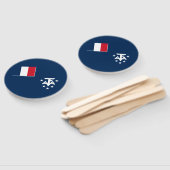 南極フランスの陸地 ハンドファン (組立なし)