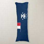 南極フランスの陸地 ボディピロー (正面縦)