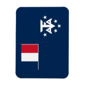 南極フランスの陸地 マグネット (縦)