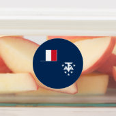 南極フランスの陸地 ラベル (貼付)