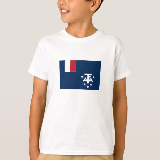 南極フランスの陸地 Tシャツ (正面)