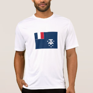 南極フランスの陸地 Tシャツ