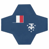 南極フランス領 サッカーボール (フラット)