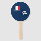 南極フランス領 ハンドファン (裏面)
