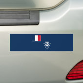 南極フランス領 バンパーステッカー (車上)