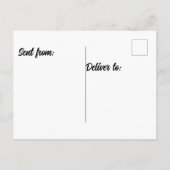 南極ペンギン ポストカード (裏面)