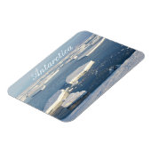 南極マクマード・サウンドのアイスフローズ マグネット (左側)