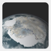 南極凍ってい大陸 スクエアシール (正面)