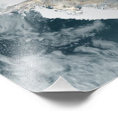 南極凍ってい大陸 フォトプリント            (角)