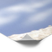 南極半島、寧港、gentoo ポスター (角)