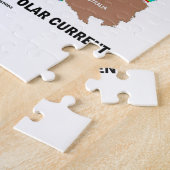 南極周極電流(海電流マップ) ジグソーパズル (側面)