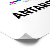 南極周極電流(海電流マップ) ポスター (角)