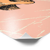 南極図解入りの、写真付きのの地図 フォトプリント            (角)