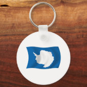 南極国旗のキーチェーン キーホルダー (正面)
