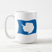 南極国旗のマグカップ コーヒーマグカップ (左)
