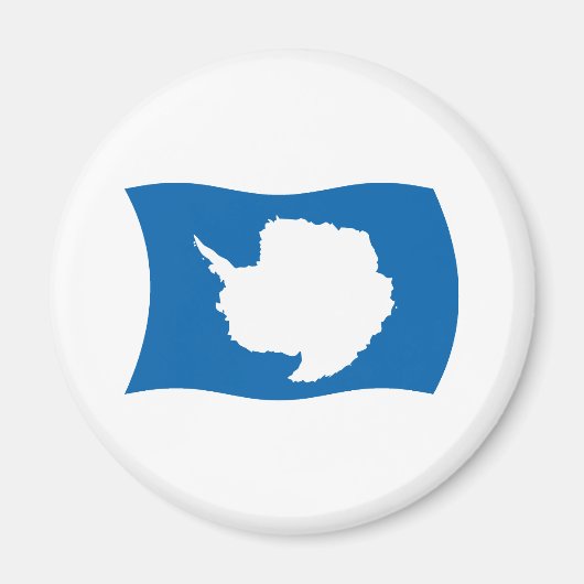 南極国旗のマグネット マグネット (正面)