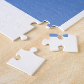 南極国旗の紋章 ジグソーパズル (側面)