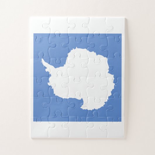 南極国旗の紋章 ジグソーパズル (縦)