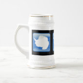 南極国旗 ビールジョッキ (左)