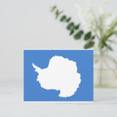 南極国旗 ポストカード (スタンド正面)